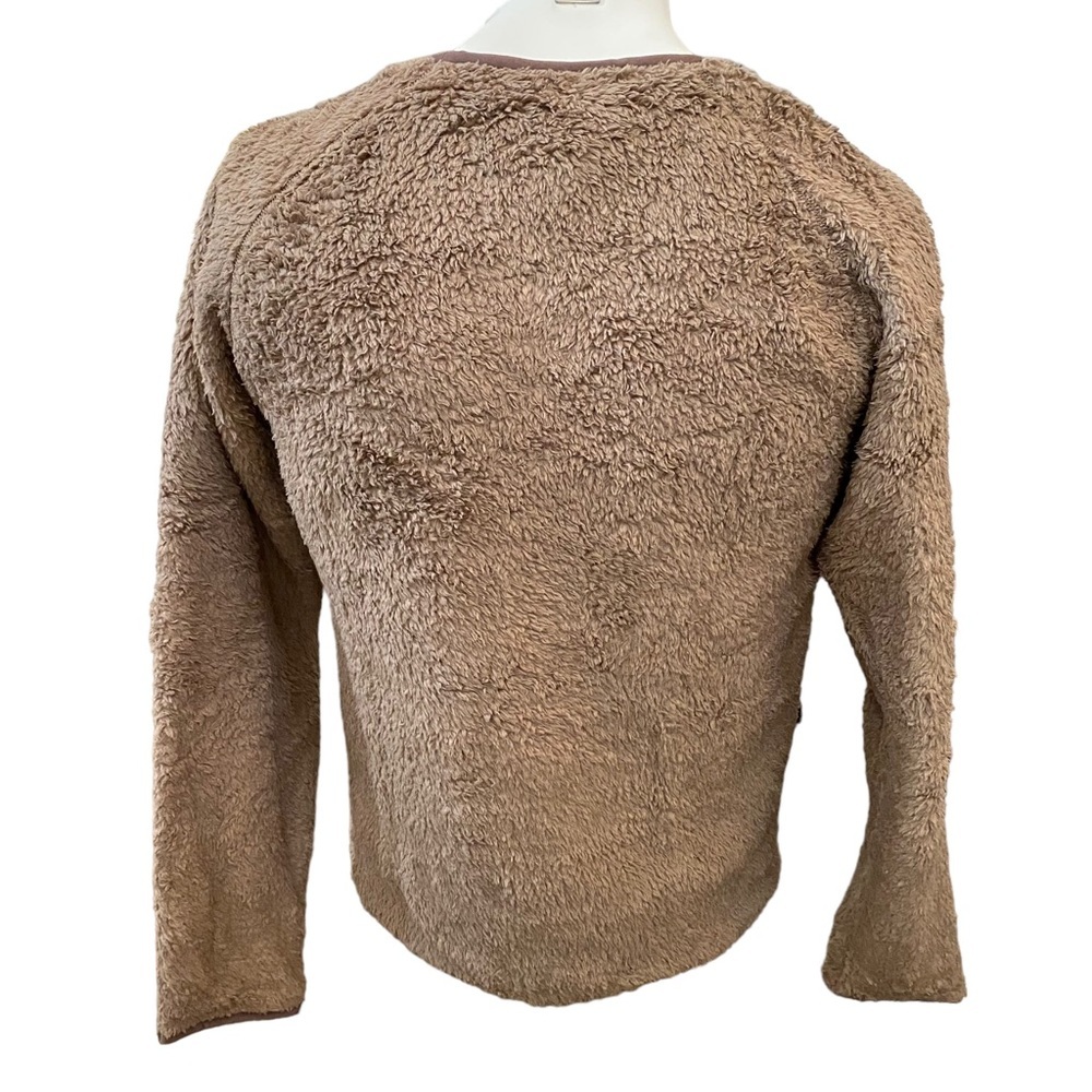 New Patagonia Men's Brown Los Gatos Fleece Sweater 2 Zipper Pockets Size M - Picture 3 of 9